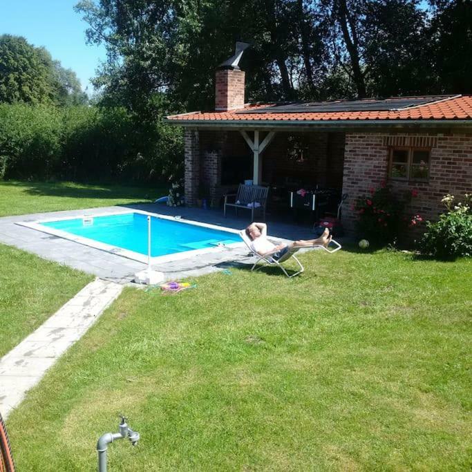 Traumhaftes Luxus-Ferienhaus Warnkenhagen  Zewnętrze zdjęcie